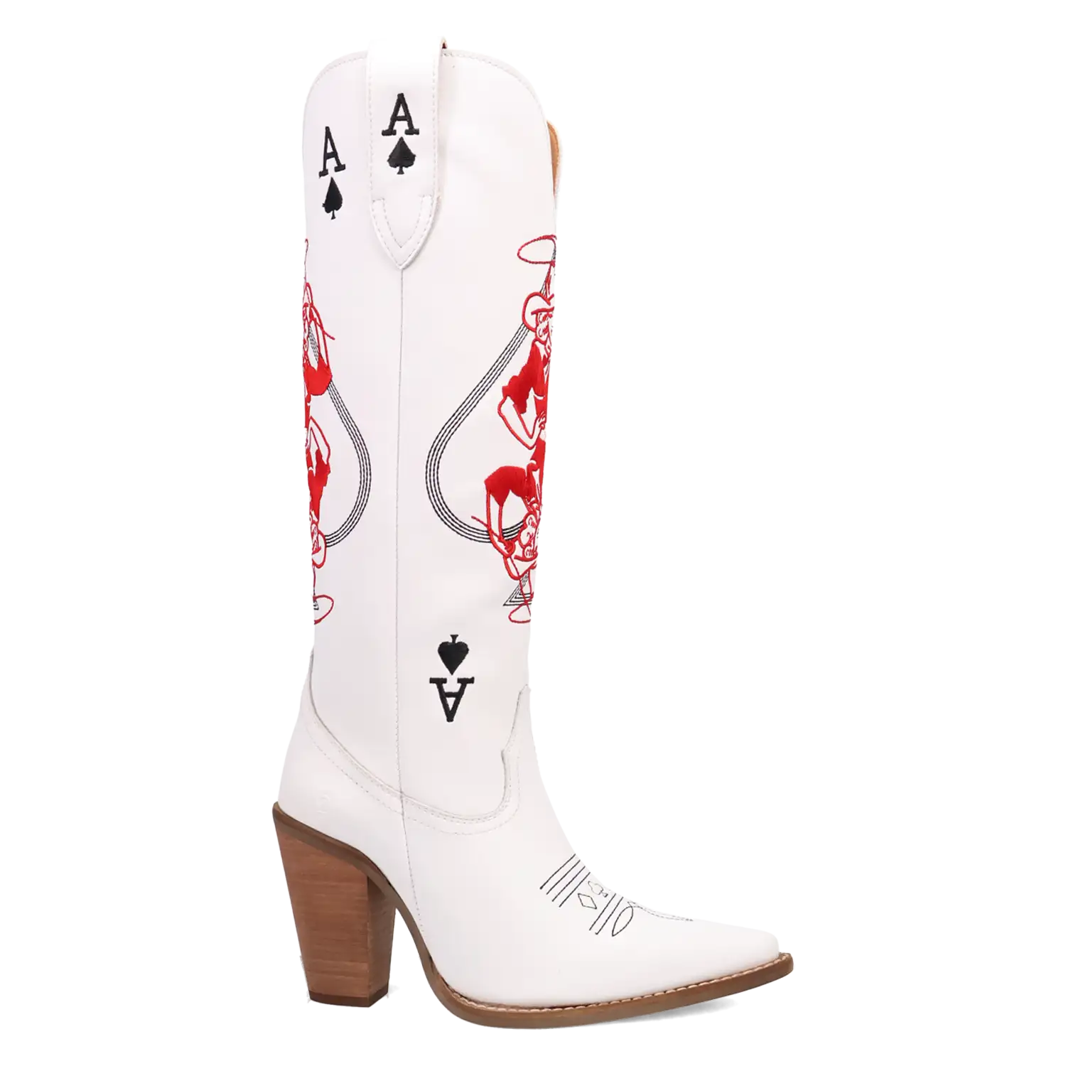 Dingo Ace of Spades - Women's Leather Cowgirl Boots