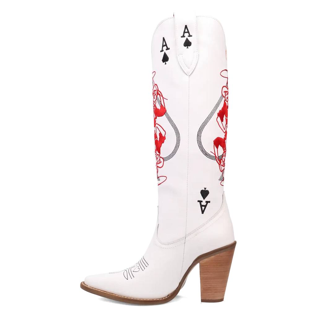 Dingo Ace of Spades - Women's Leather Cowgirl Boots