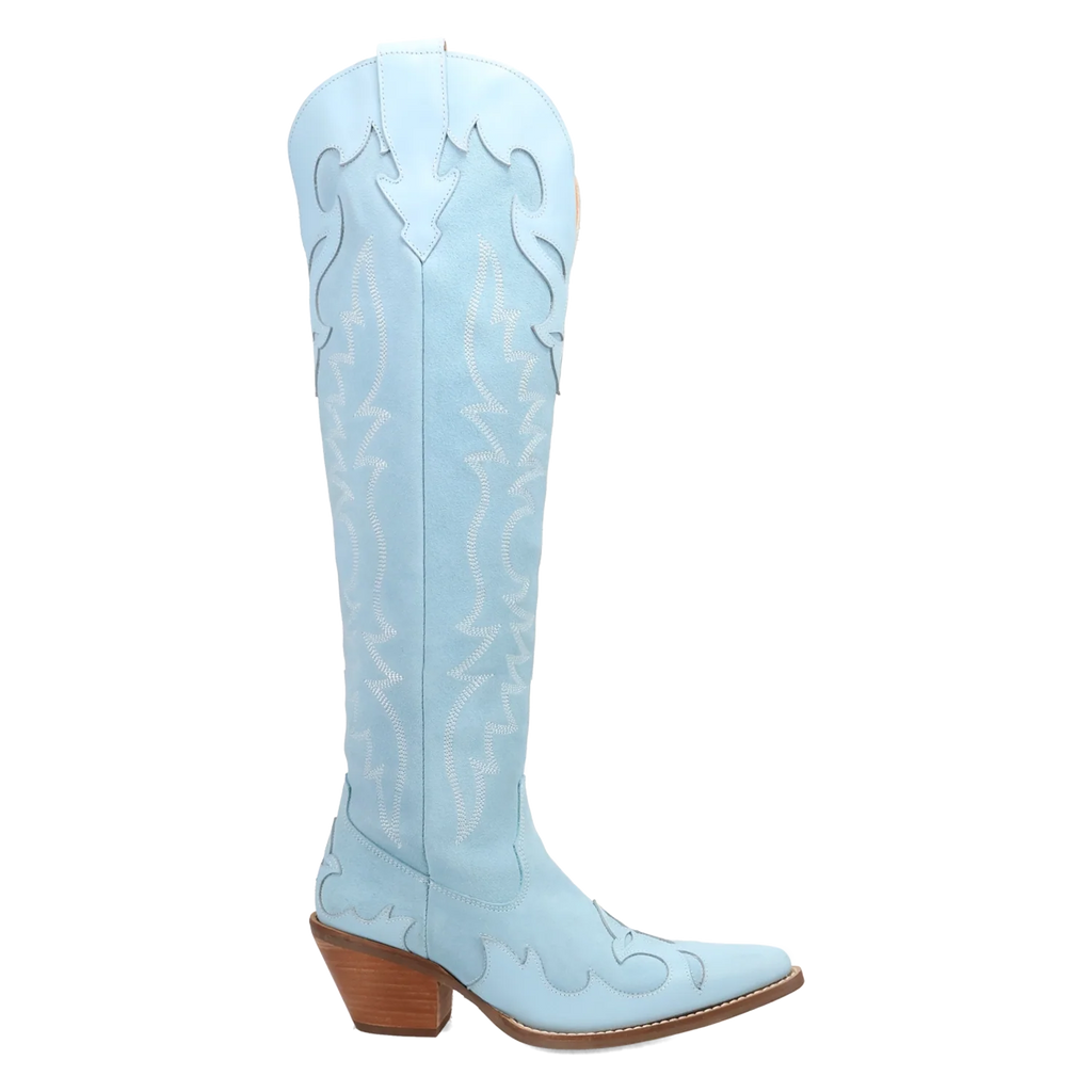 Dingo Drama Queen - Women's Suede Leather Cowgirl Boots