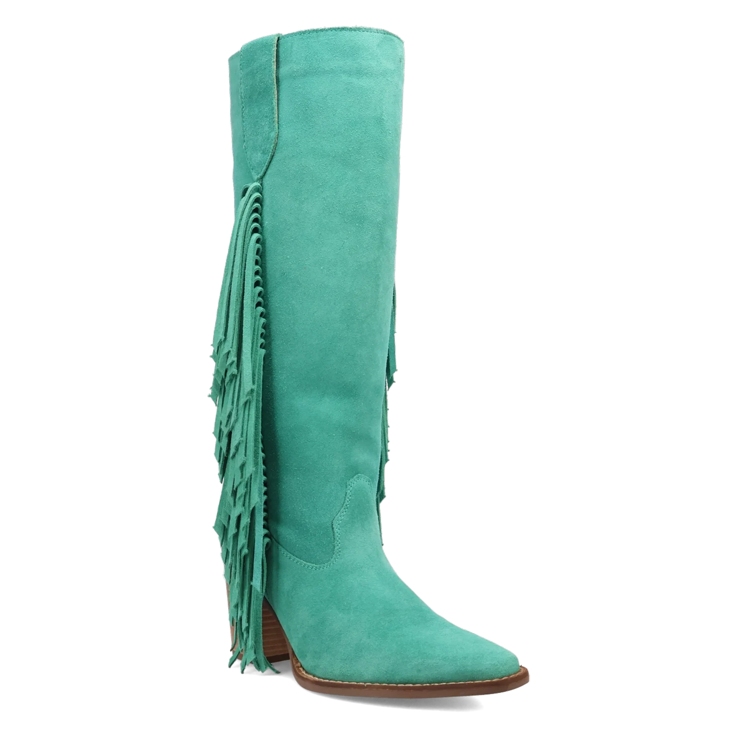 Dingo Twister - Women's Suede Leather Cowgirl Boots