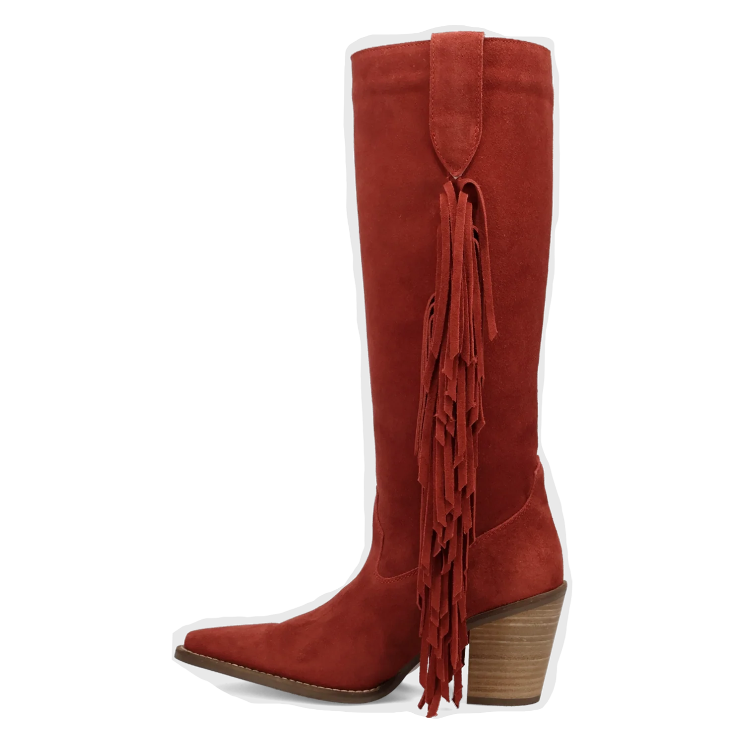 Dingo Twister - Women's Suede Leather Cowgirl Boots