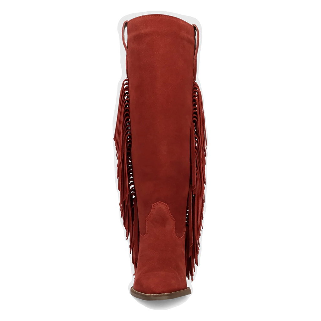 Dingo Twister - Women's Suede Leather Cowgirl Boots