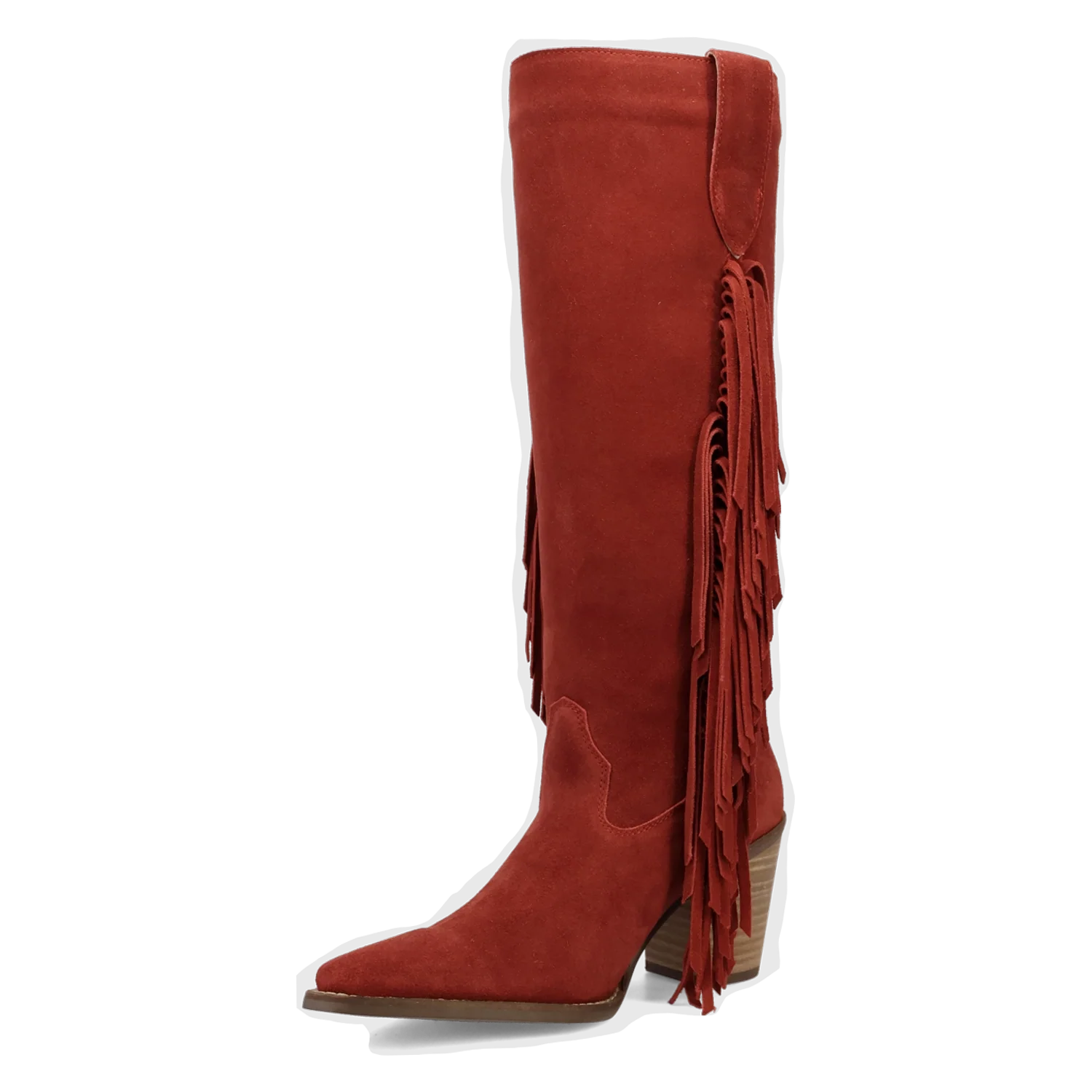 Dingo Twister - Women's Suede Leather Cowgirl Boots