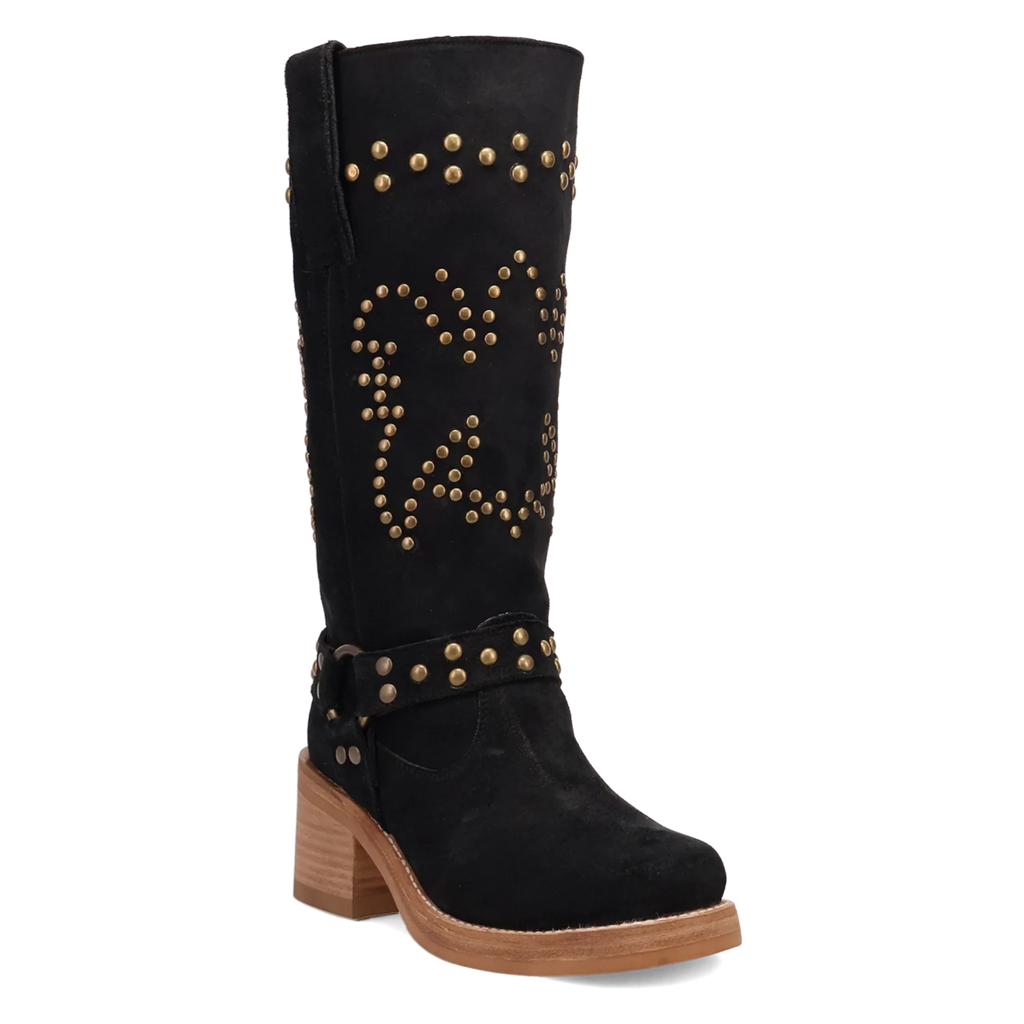 Dingo Troubadour - Women's Suede Leather Cowgirl Boots