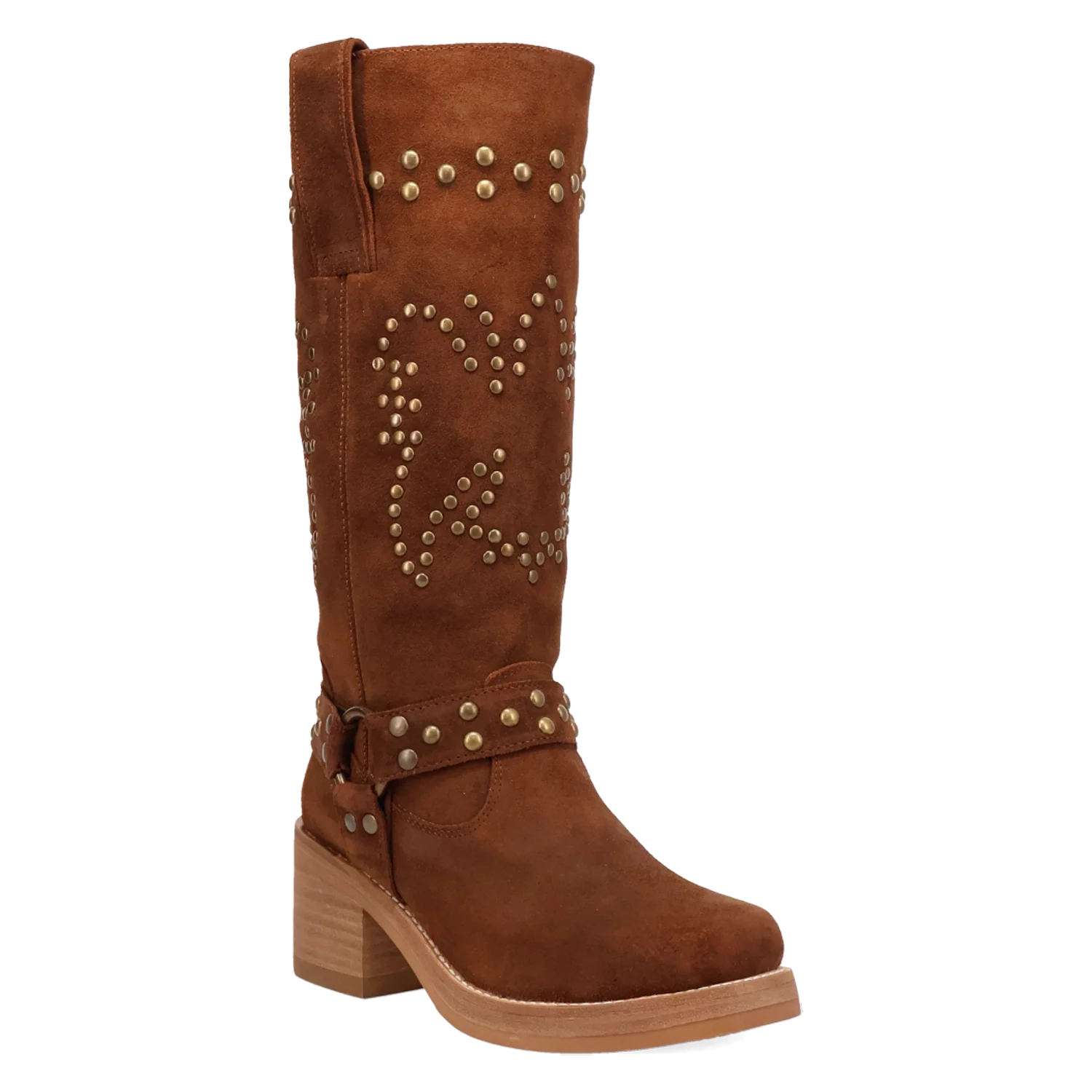 Dingo Troubadour - Women's Suede Leather Cowgirl Boots