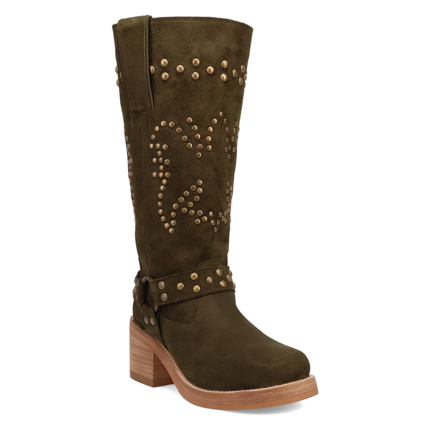 Dingo Troubadour - Women's Suede Leather Cowgirl Boots