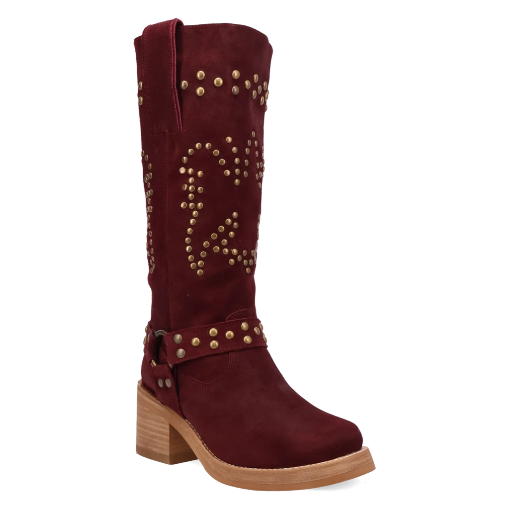Dingo Troubadour - Women's Suede Leather Cowgirl Boots