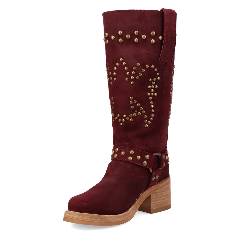 Dingo Troubadour - Women's Suede Leather Cowgirl Boots