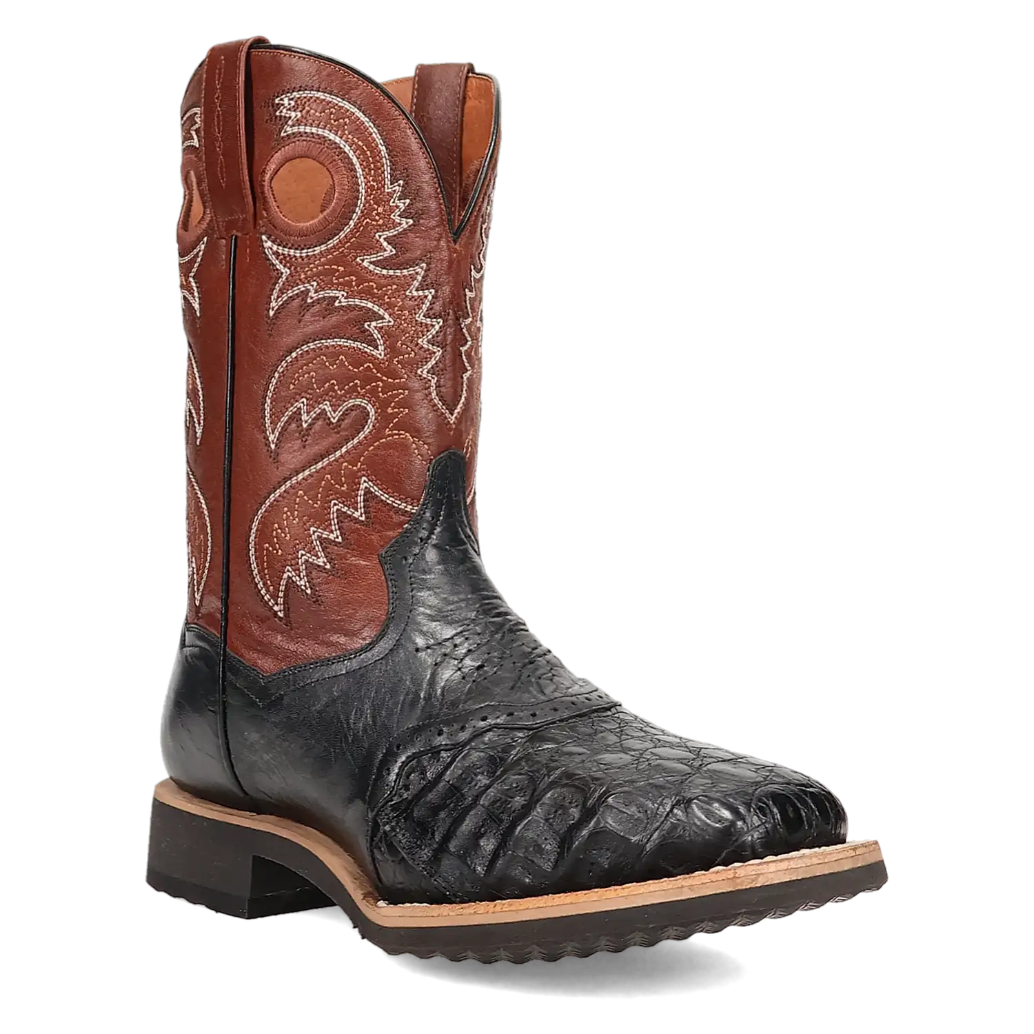 Dan Post Egan - Men's Caiman Skin Cowboy Boots