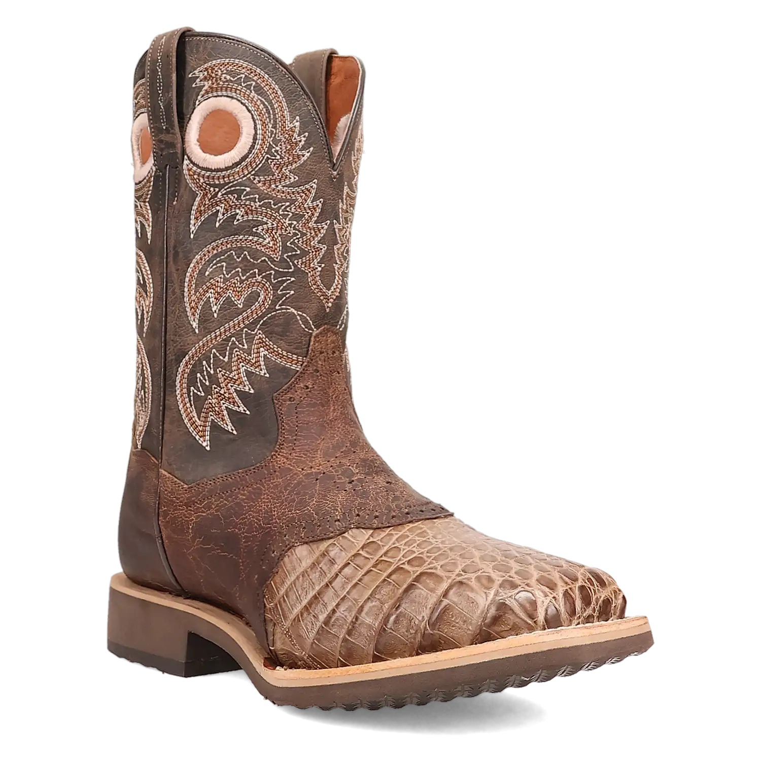 Dan Post Egan - Men's Caiman Skin Cowboy Boots