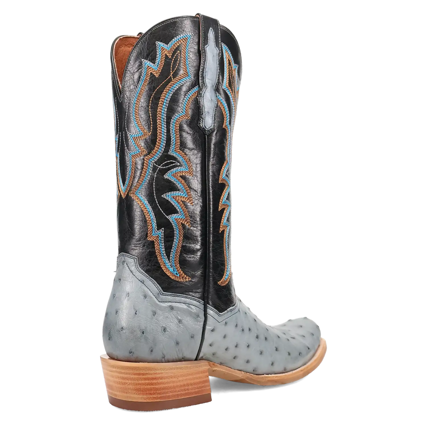 Dan Post Brady - Men's Full Quill Ostrich Leather Cowboy Boots