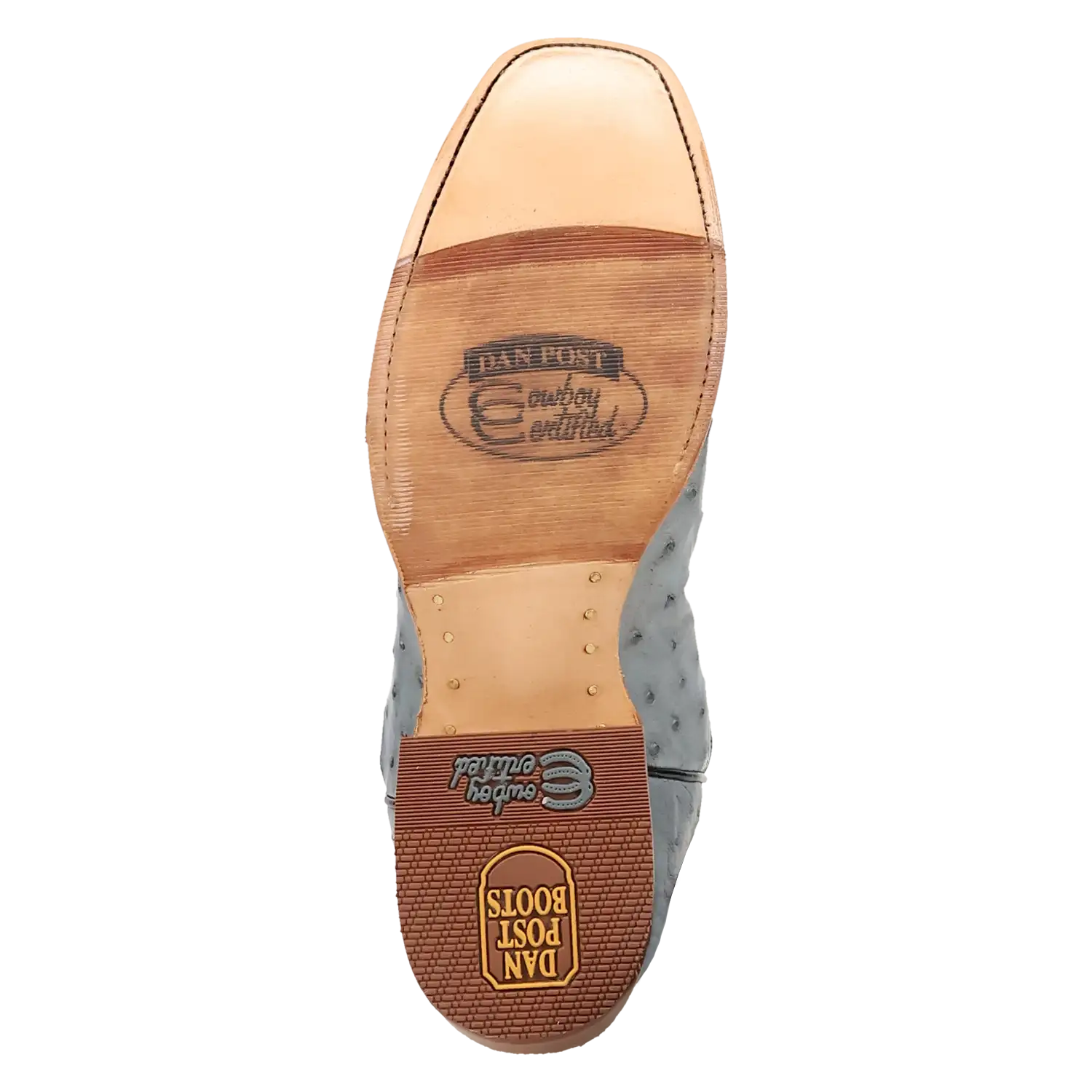 Dan Post Brady - Men's Full Quill Ostrich Leather Cowboy Boots