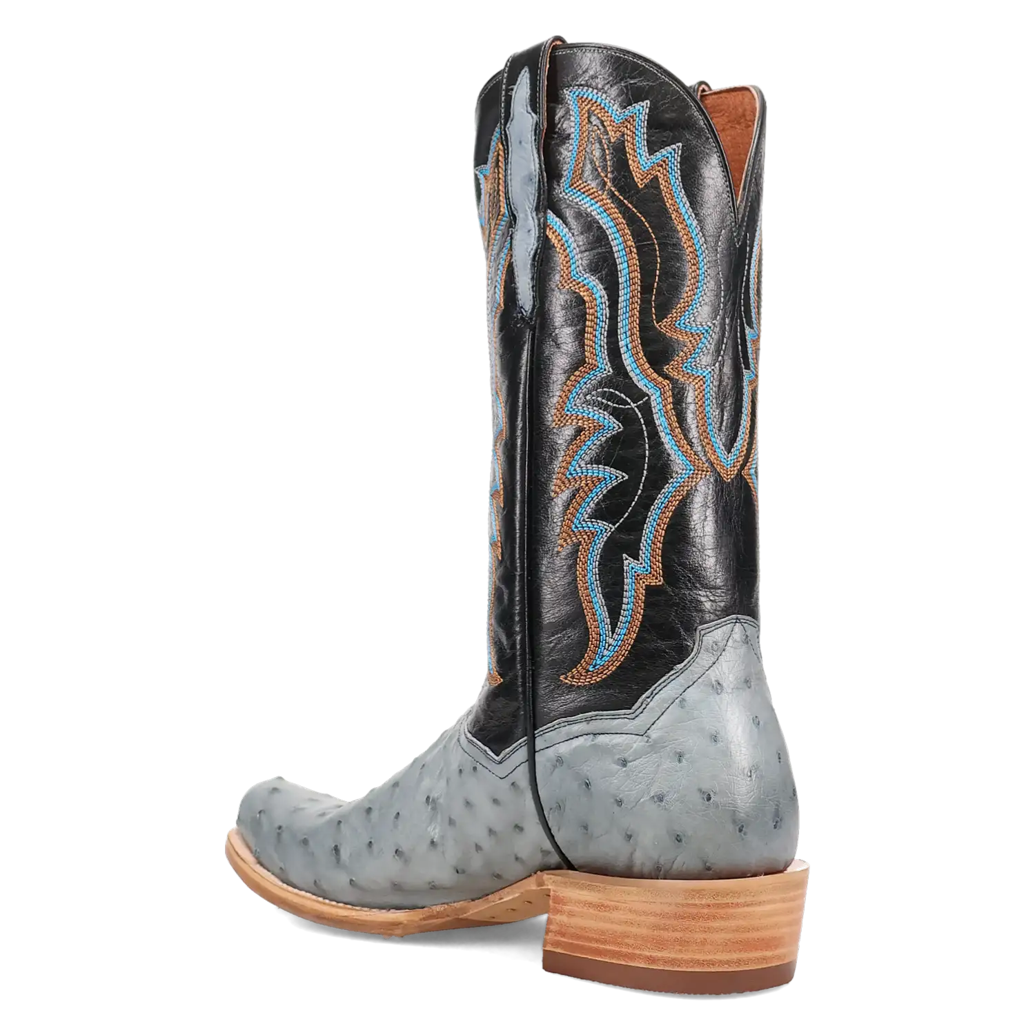 Dan Post Brady - Men's Full Quill Ostrich Leather Cowboy Boots