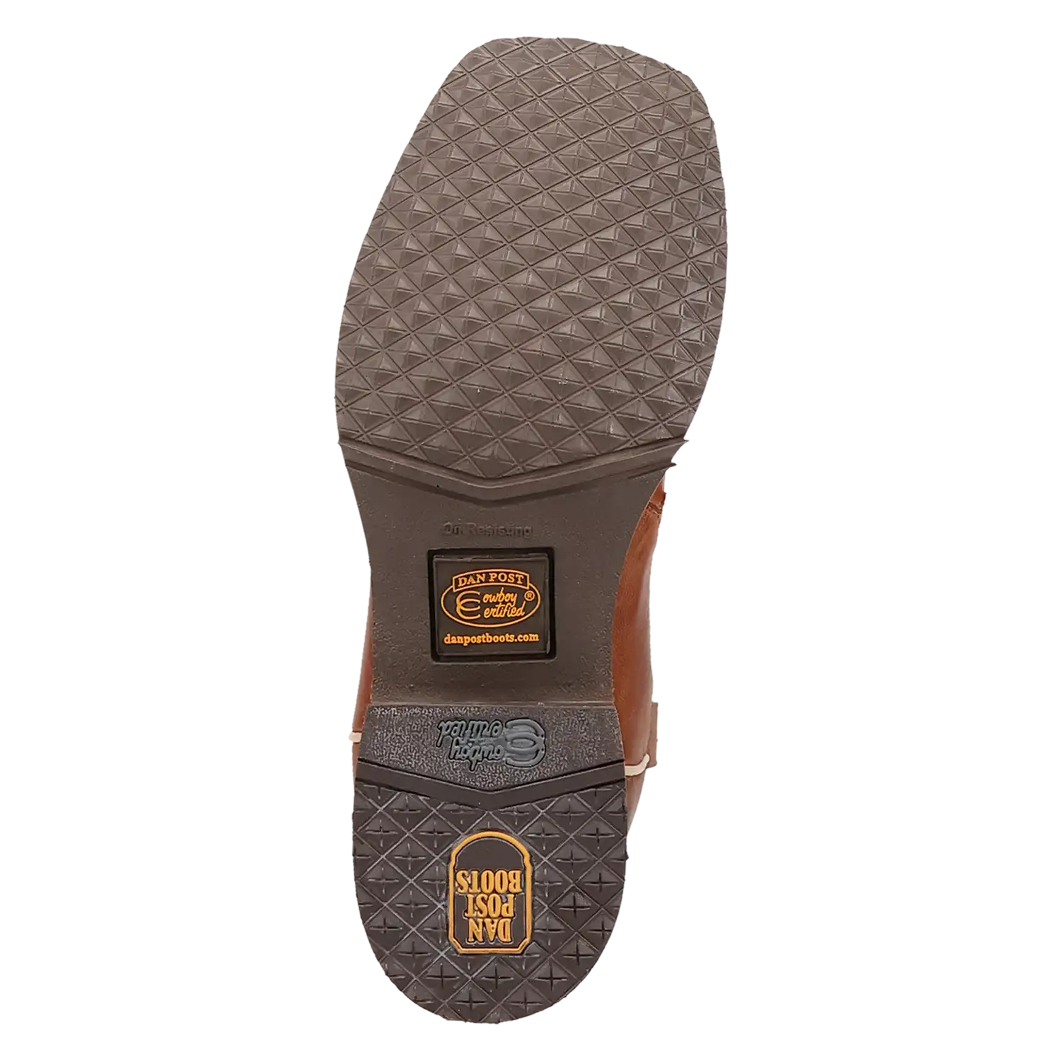 Dan Post Martel - Men's Ostrich Skin Leather Cowboy Boots