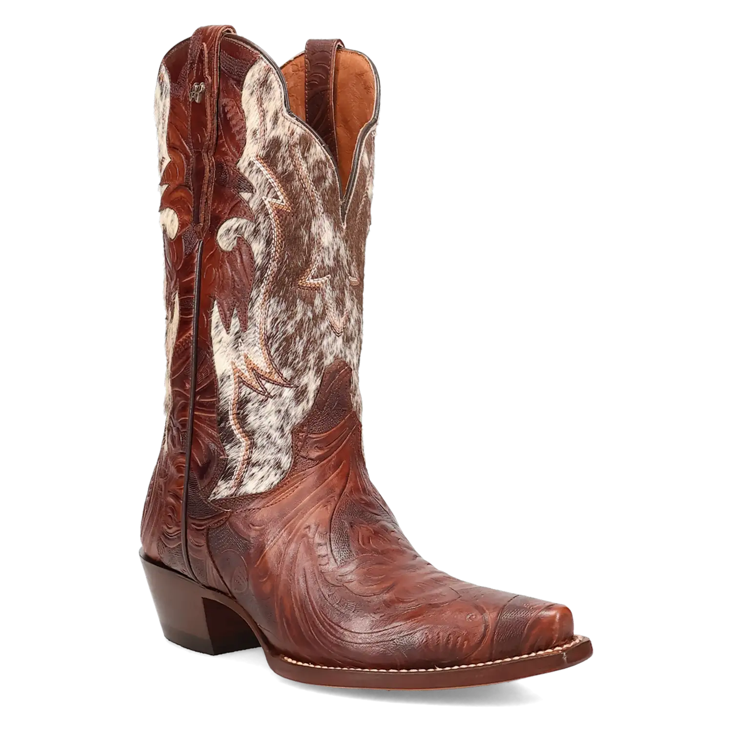Dan Post Andrinna - Women's Leather Hair-On Cowgirl Boots