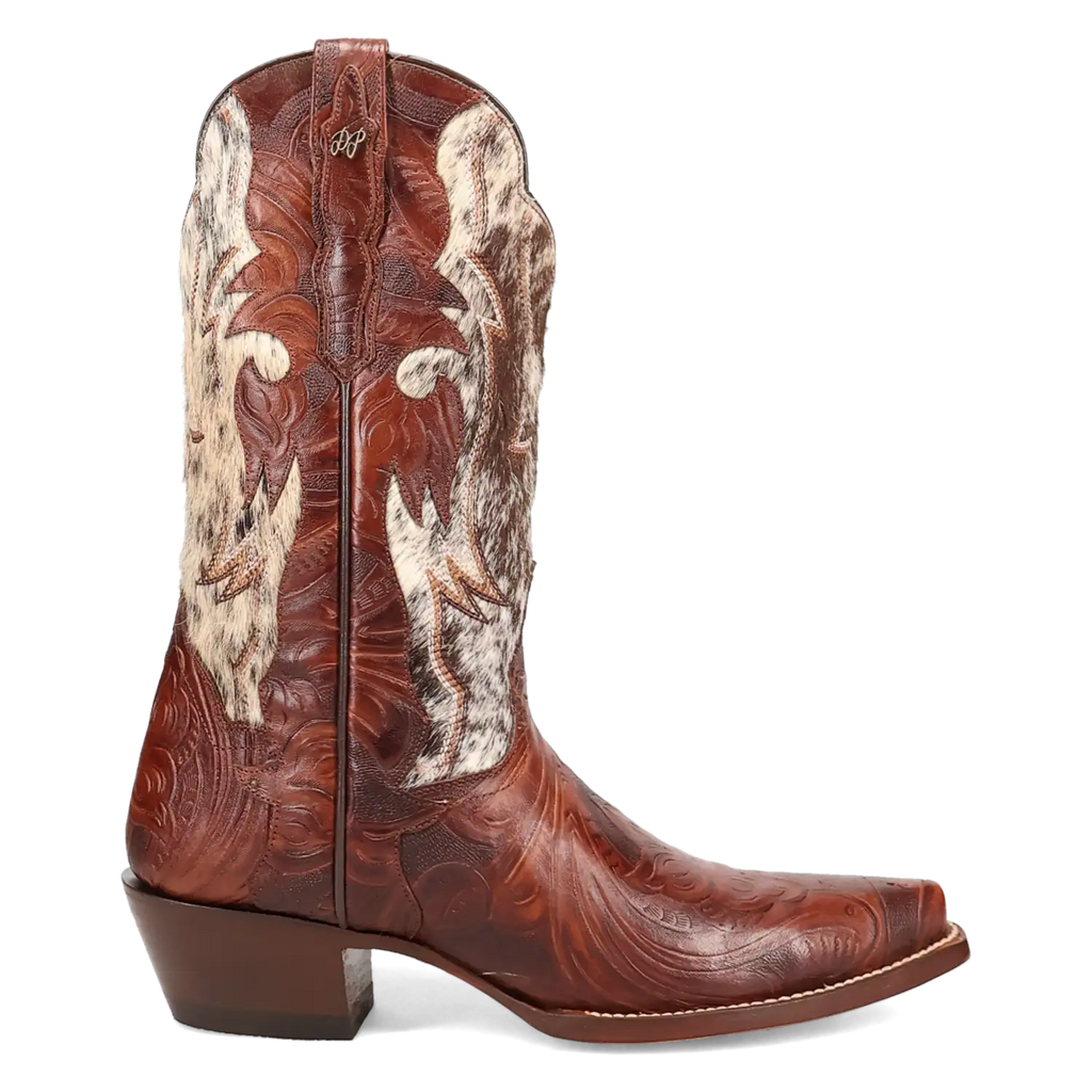 Dan Post Andrinna - Women's Leather Hair-On Cowgirl Boots