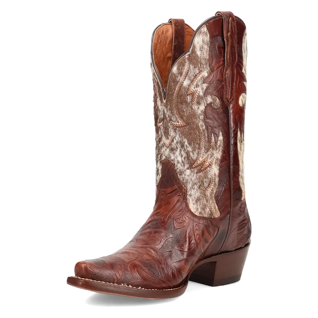 Dan Post Andrinna - Women's Leather Hair-On Cowgirl Boots