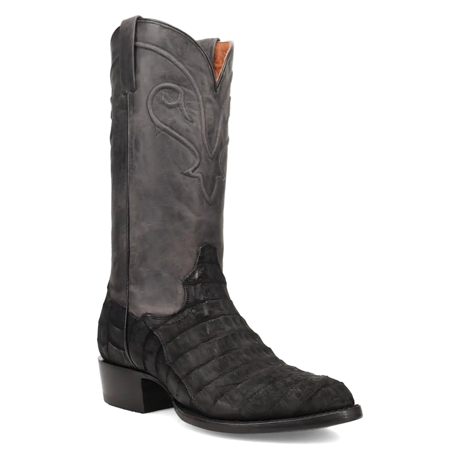 Dan Post Makara - Men's Caiman Skin Cowboy Boots