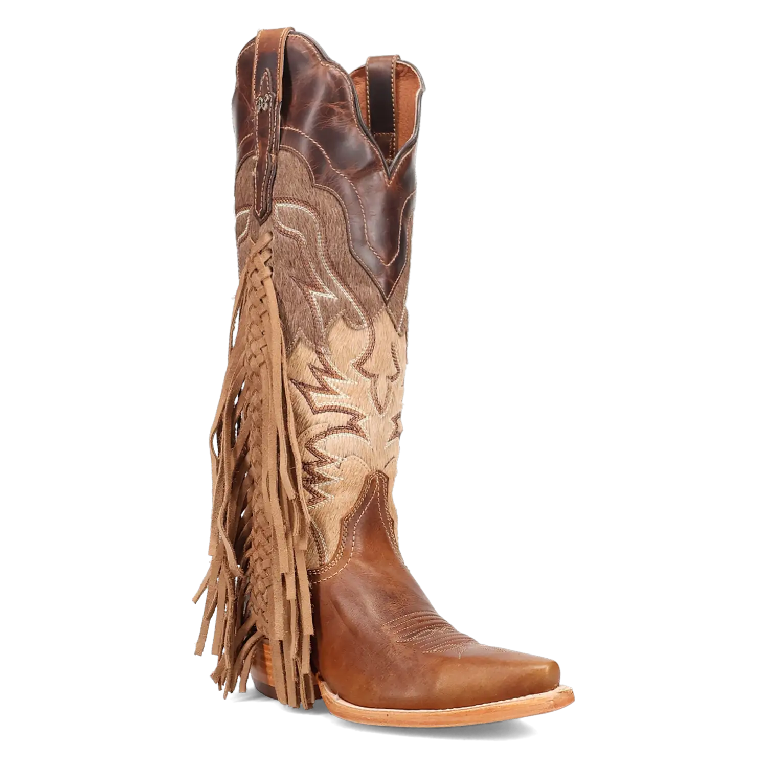 Dan Post Dayla - Women's Leather Hair-On Cowgirl Boots