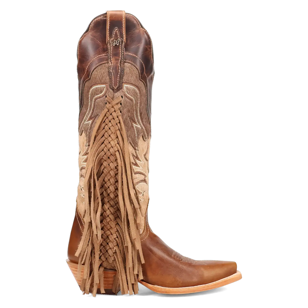 Dan Post Dayla - Women's Leather Hair-On Cowgirl Boots