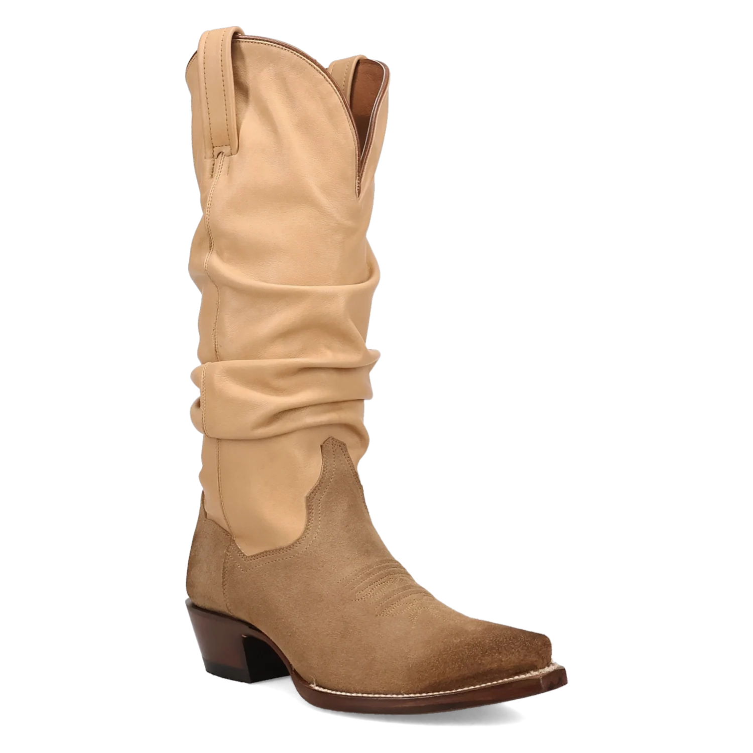 Dan Post Cowgirl Chic - Women's Suede Leather Cowgirl Boots