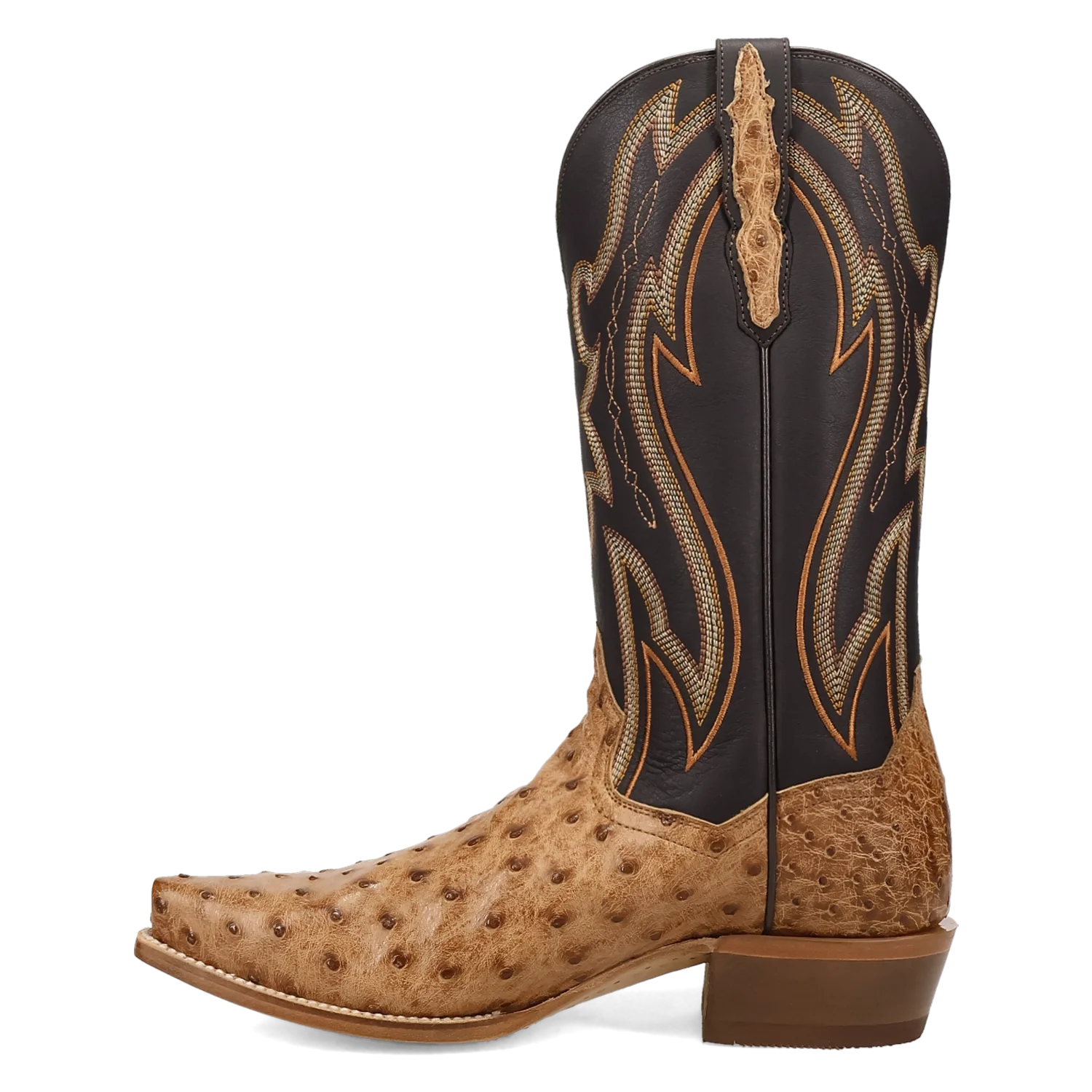 Dan Post Grit - Men's Ostrich Leather Cowboy Boots