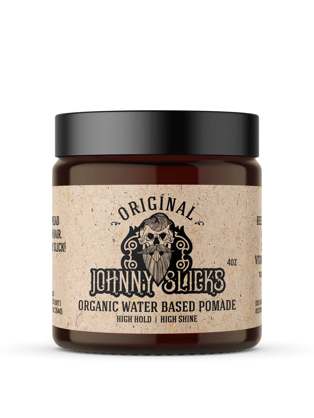 Johnny Slicks Organic Water Based Pomade