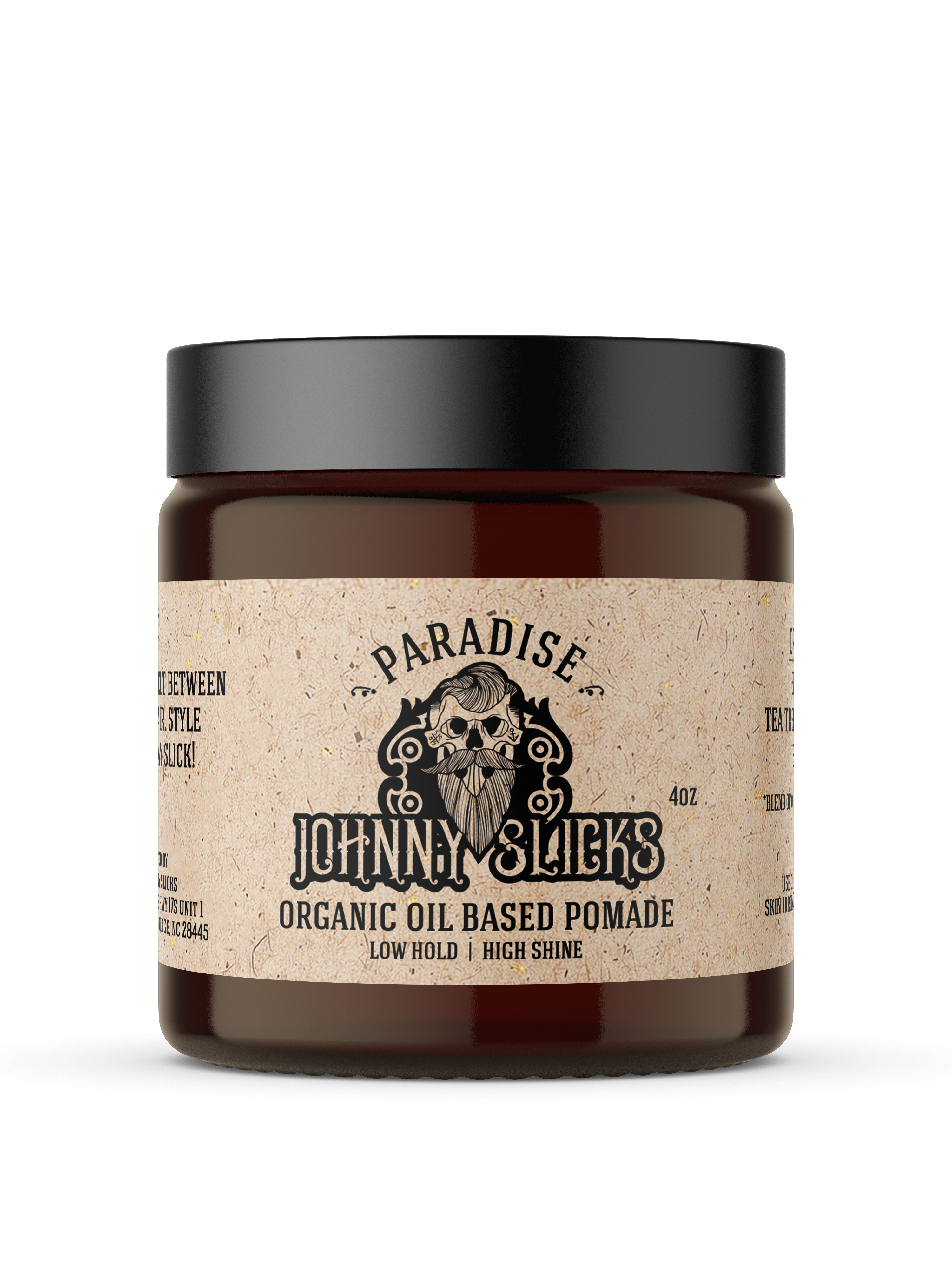 Johnny Slicks Organic Oil Based Pomade