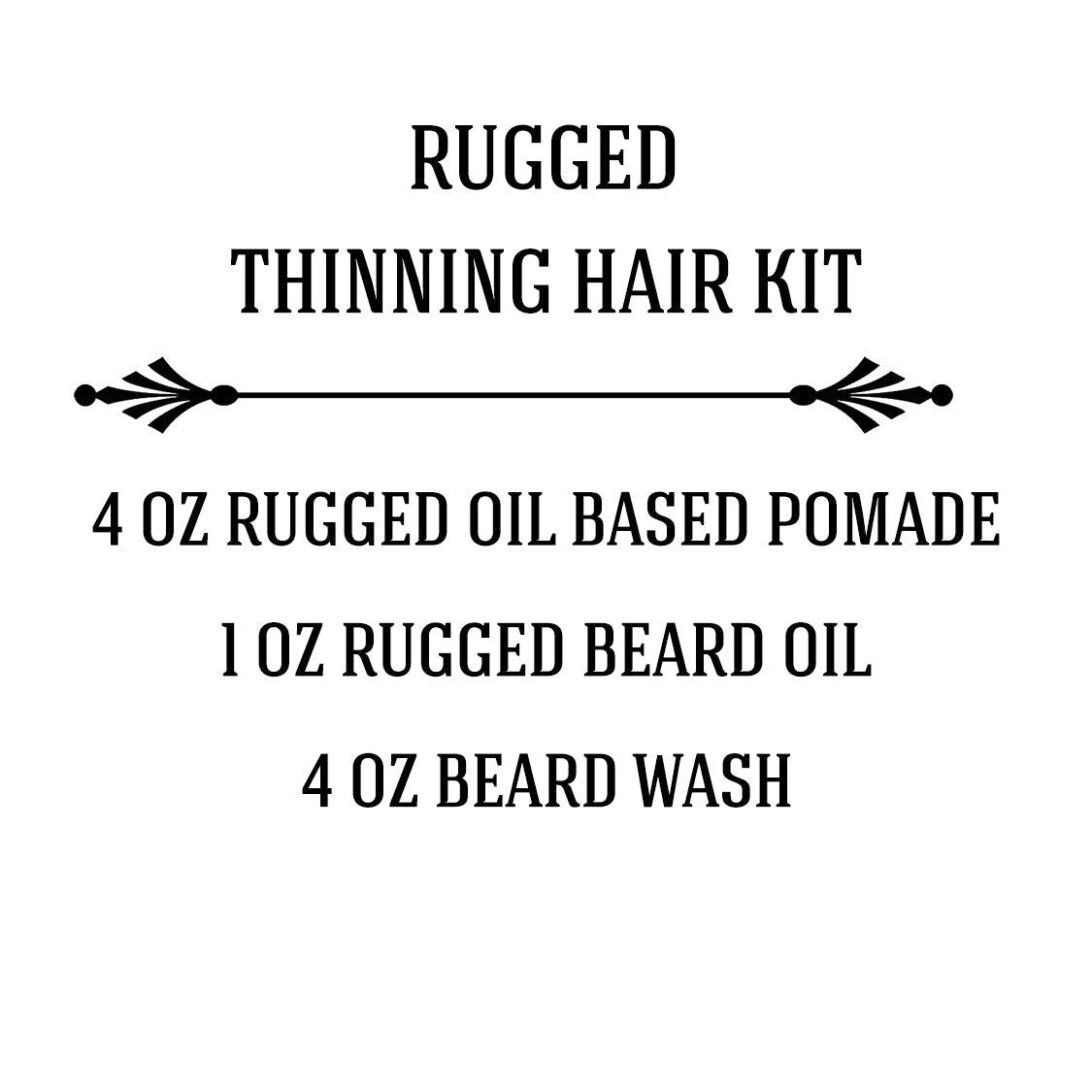 Johnny Slicks Thinning Hair Kit