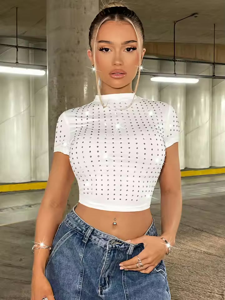 The "Glimmer" Crop Top