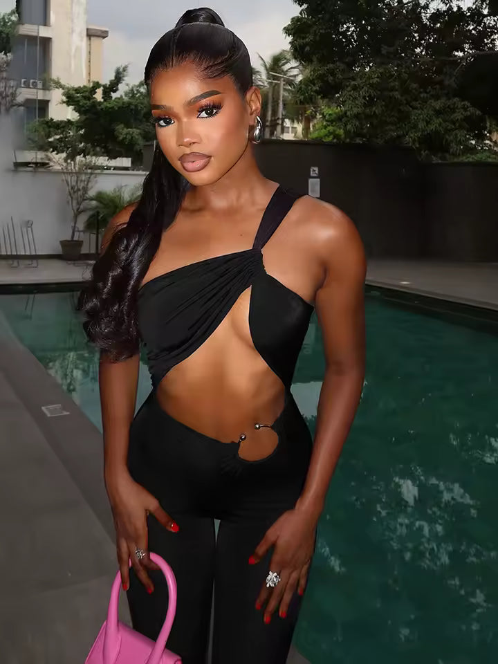 The Midnight Serpentine Jumpsuit