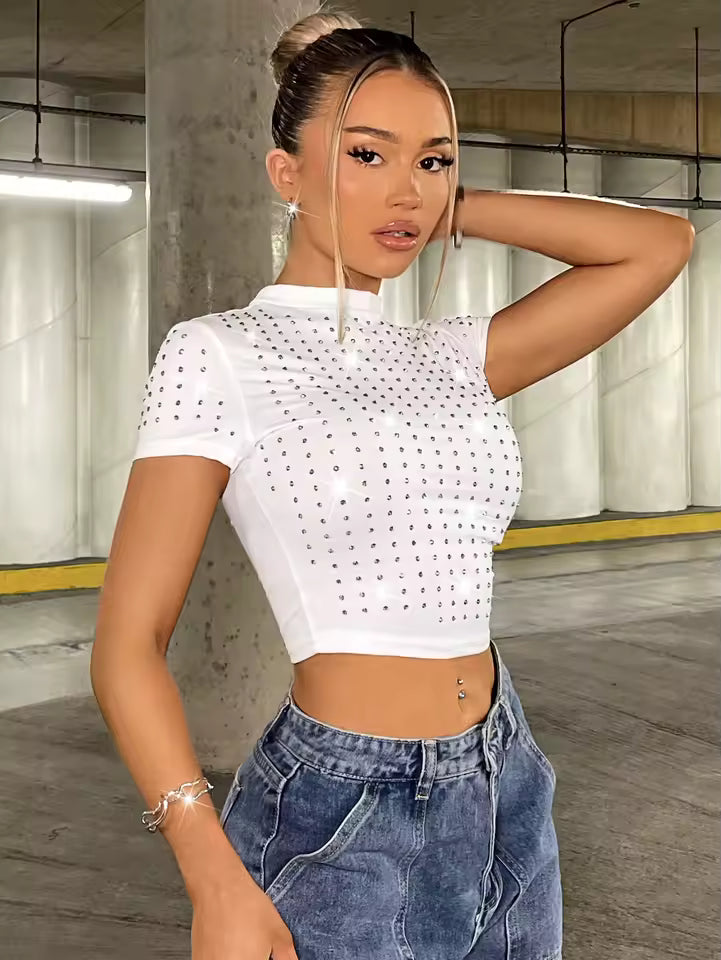 The "Glimmer" Crop Top