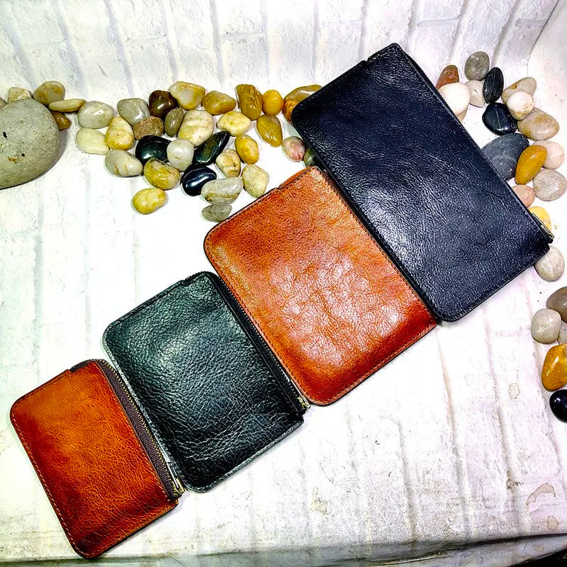 Belt Attachable Leather Wallet