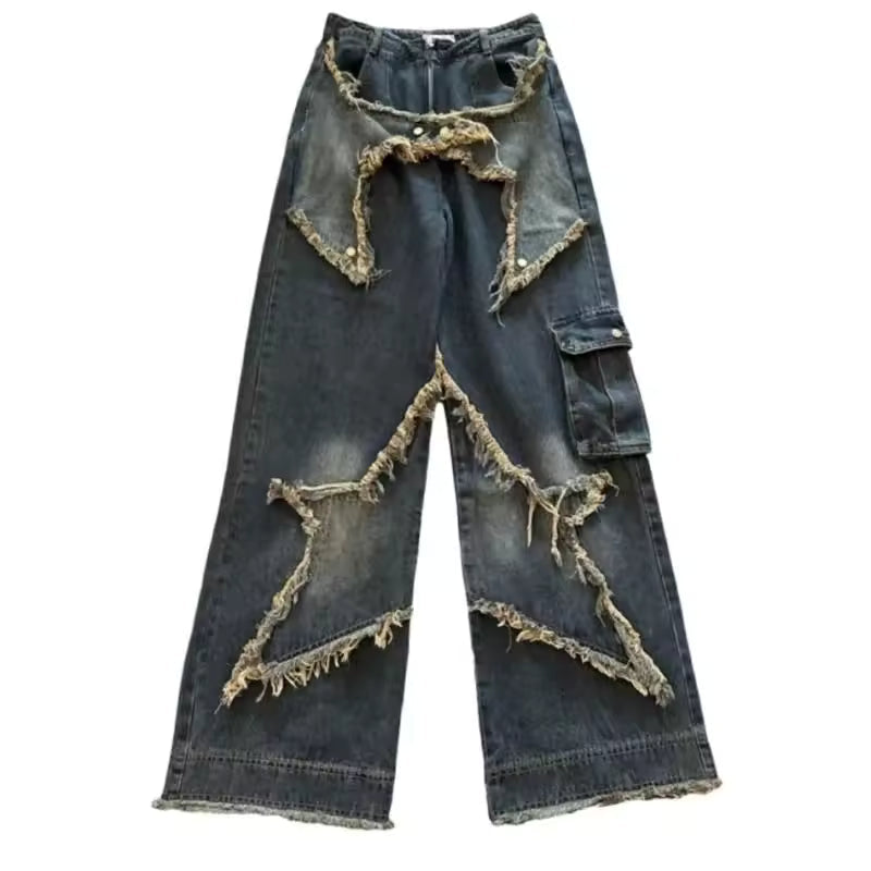 Worn & Torn Star Jeans