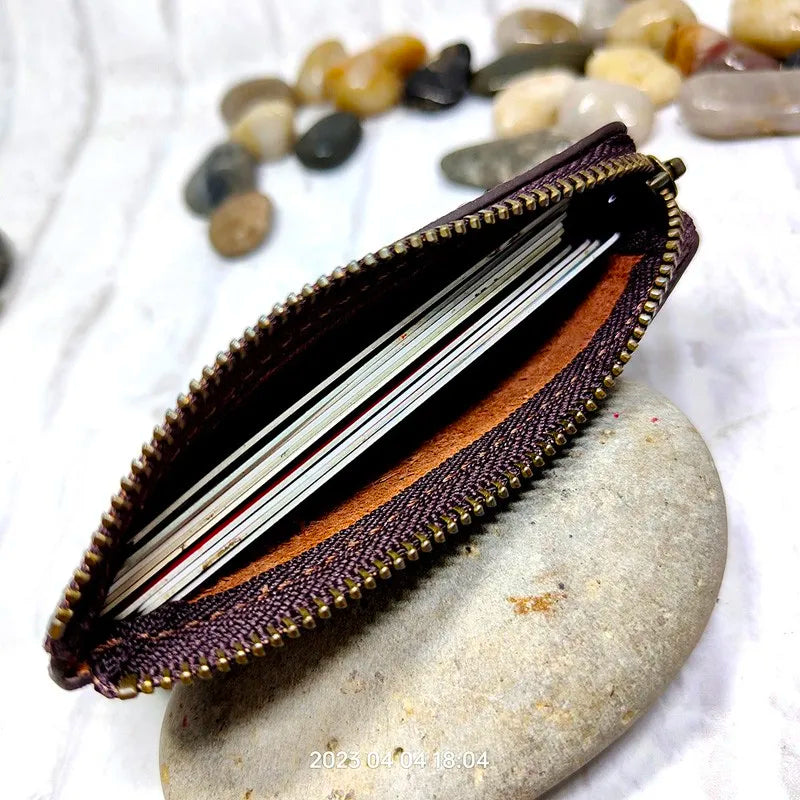 Belt Attachable Leather Wallet