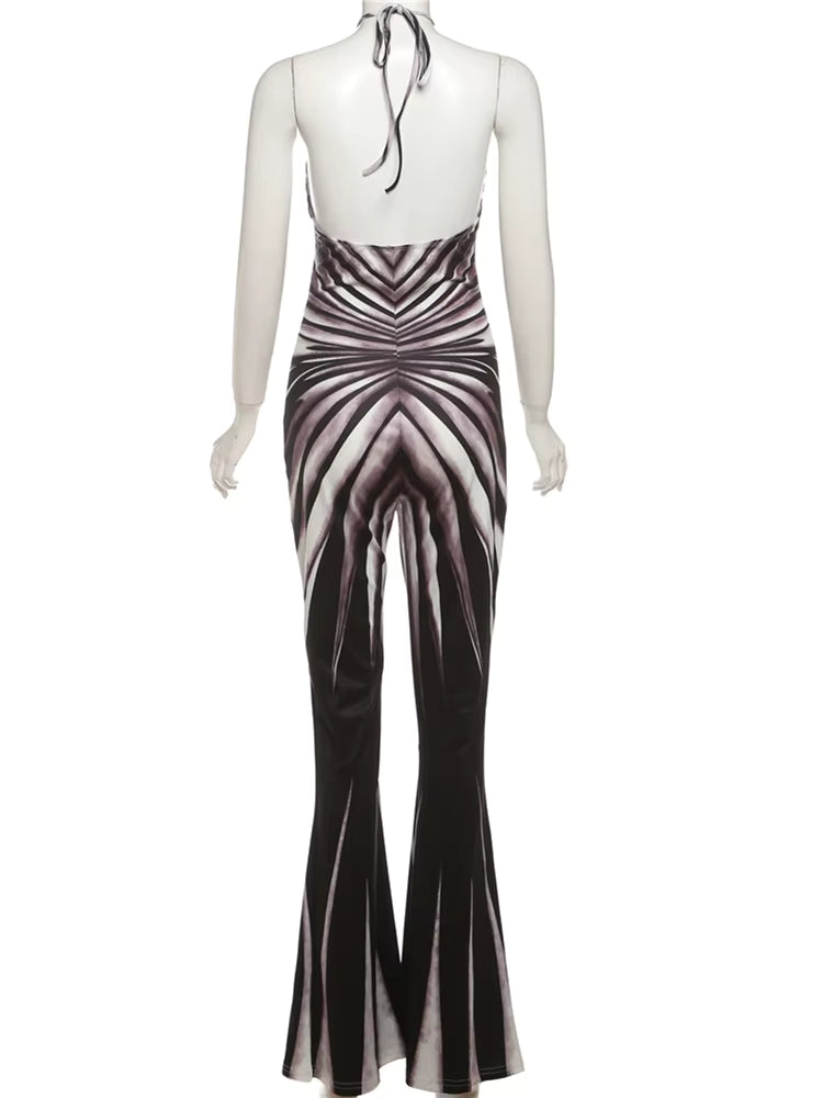 The Monochrome Mirage Jumpsuit