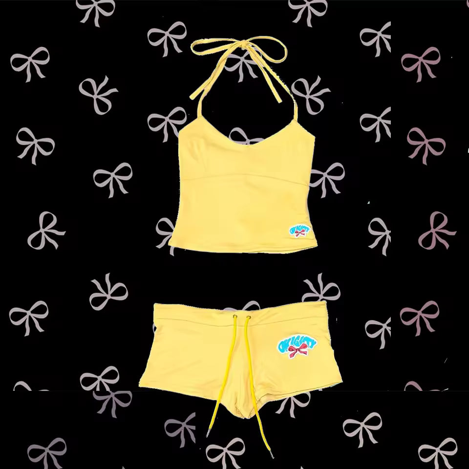 Summer Dream Halter & Shorts Set