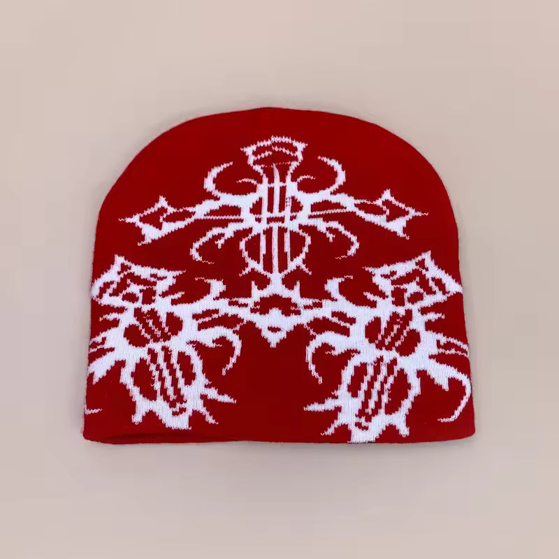Baroque Cross Beanie