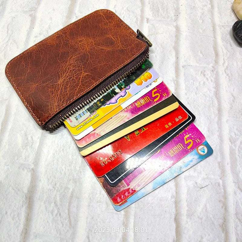 Belt Attachable Leather Wallet