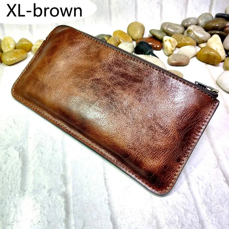 Belt Attachable Leather Wallet