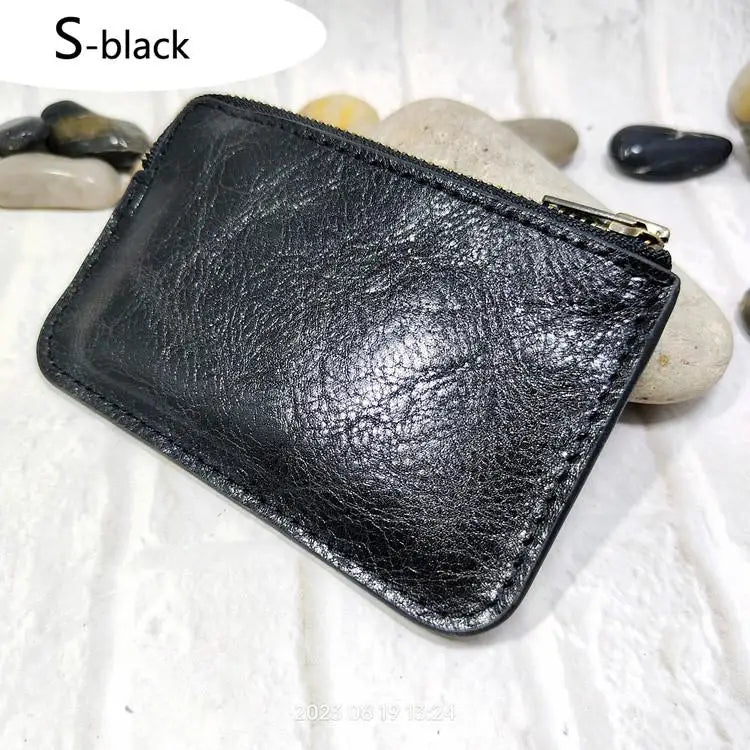 Belt Attachable Leather Wallet