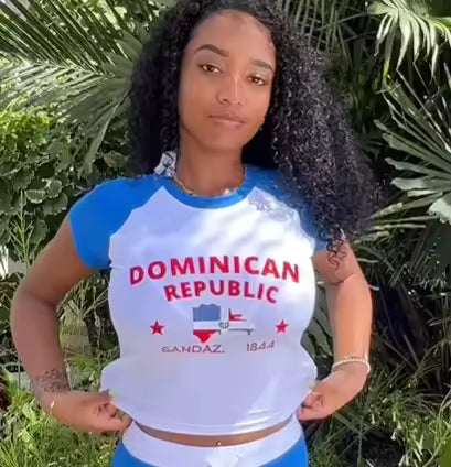 World Tour Countries Crop Tops