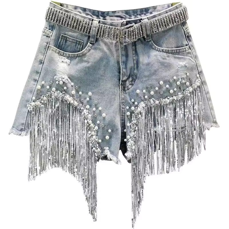 Cosmic Sparkle Jorts