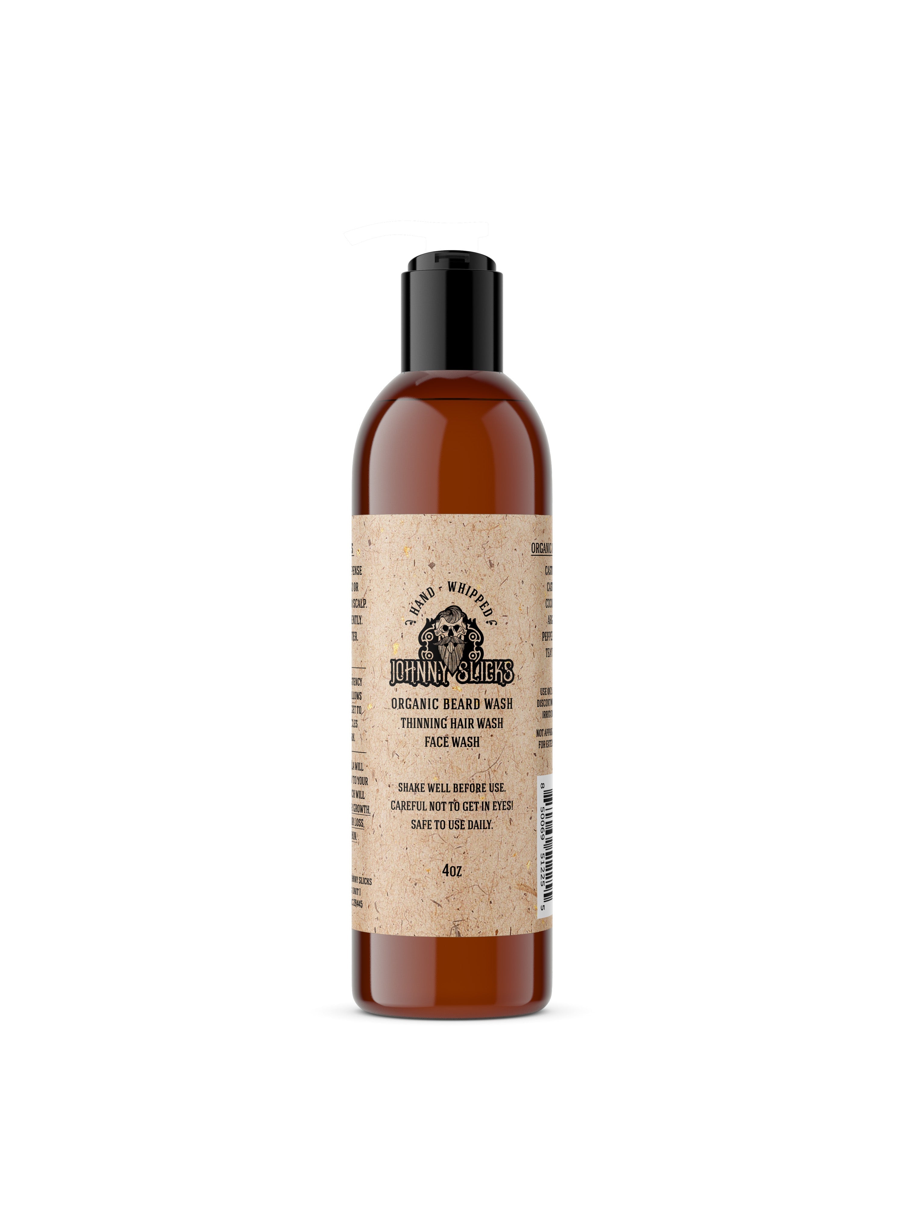 Johnny Slicks Organic Hand Whipped Beard Wash