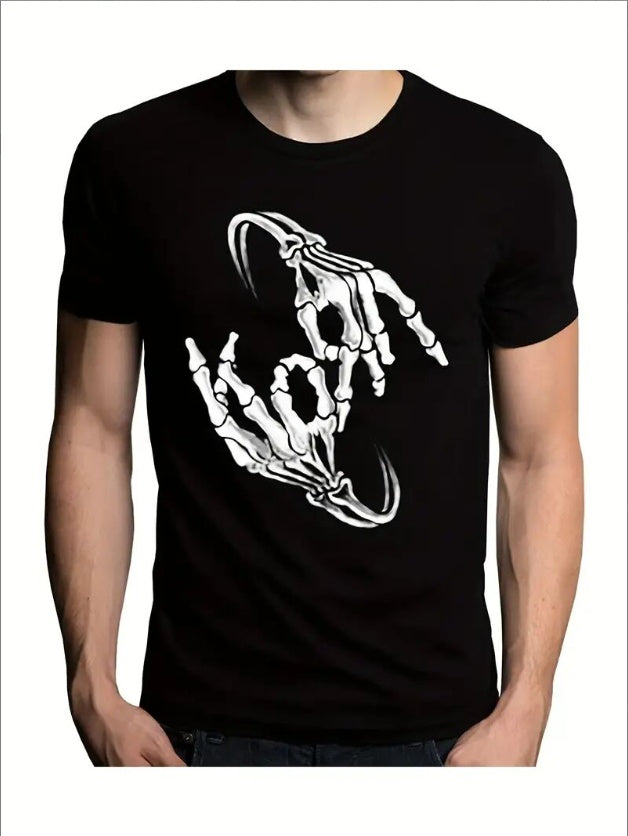 Bone Script: Korn Tribute Graphic Tee– Distortion Ritual Edition - Namparoger 