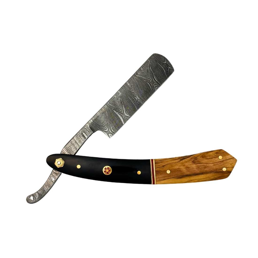 Damascus Steel Straight Razor