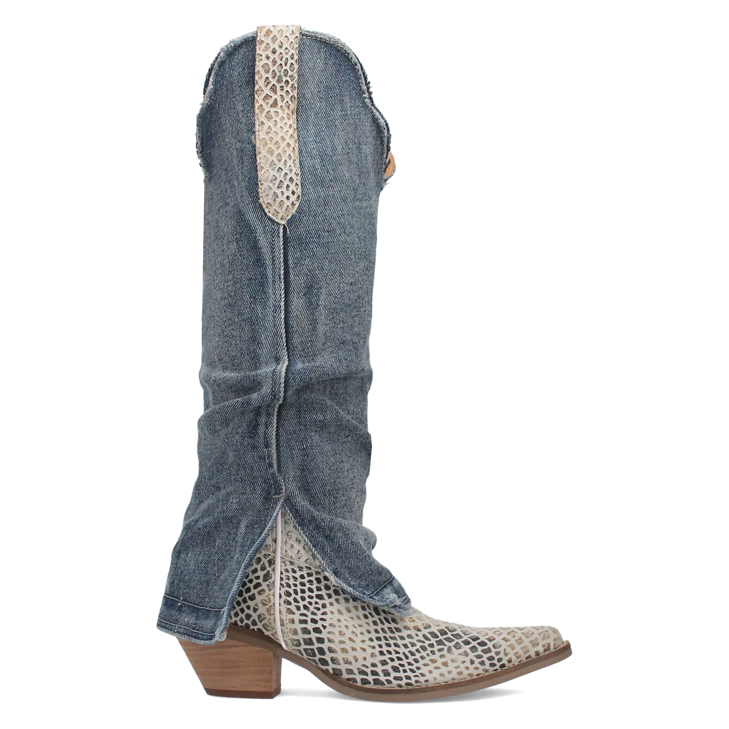 Dingo Shabby - Women's Denim Cowgirl Boots