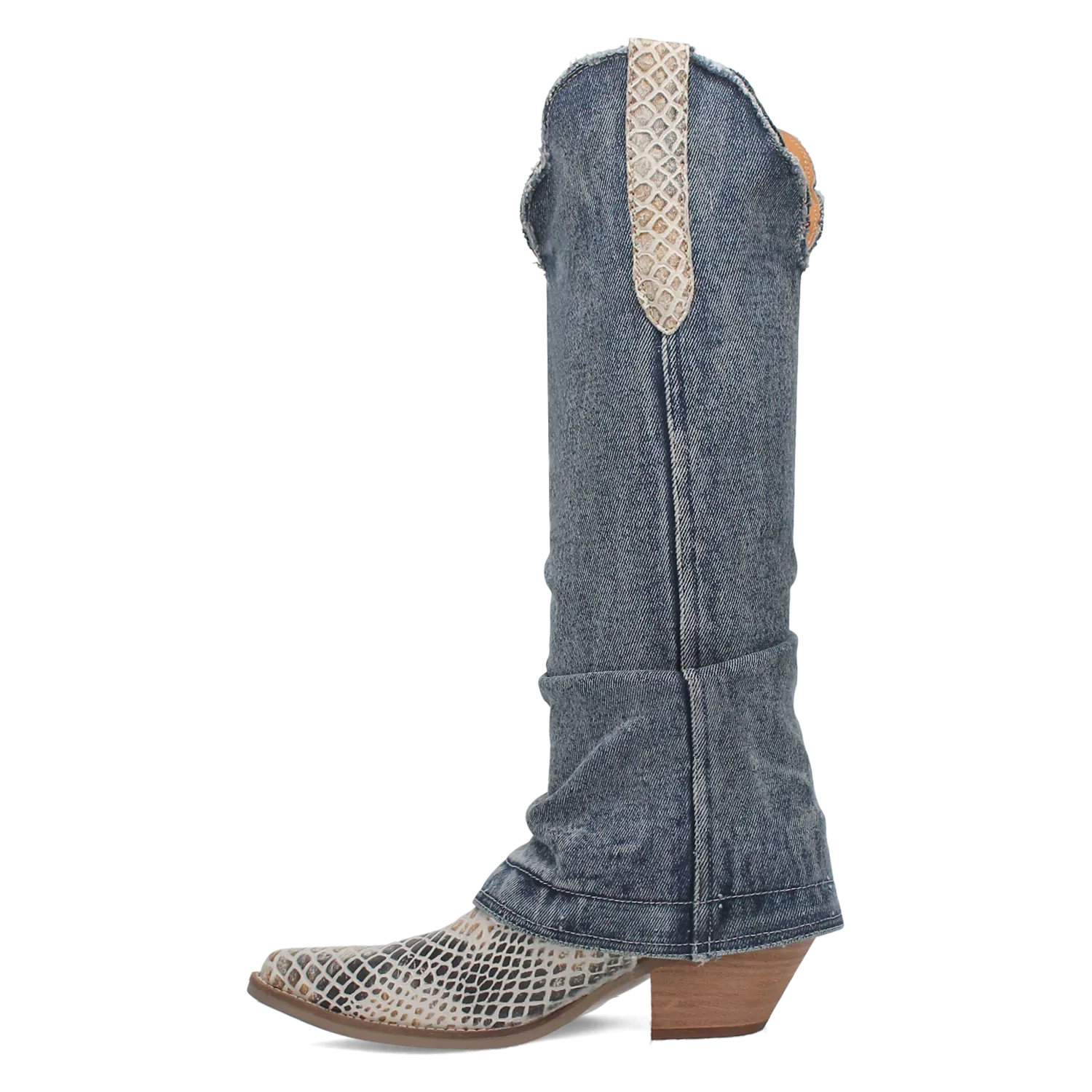 Dingo Shabby - Women's Denim Cowgirl Boots