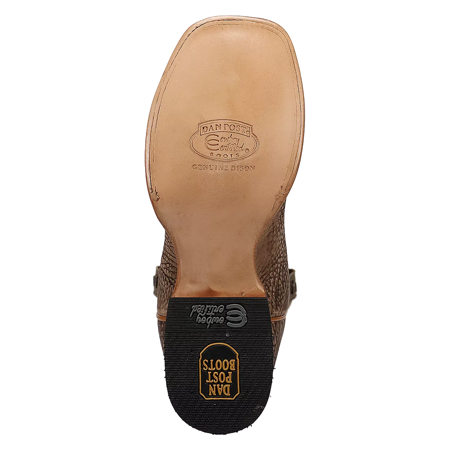 Dan Post Murray - Men's Bison Leather Cowboy Boots