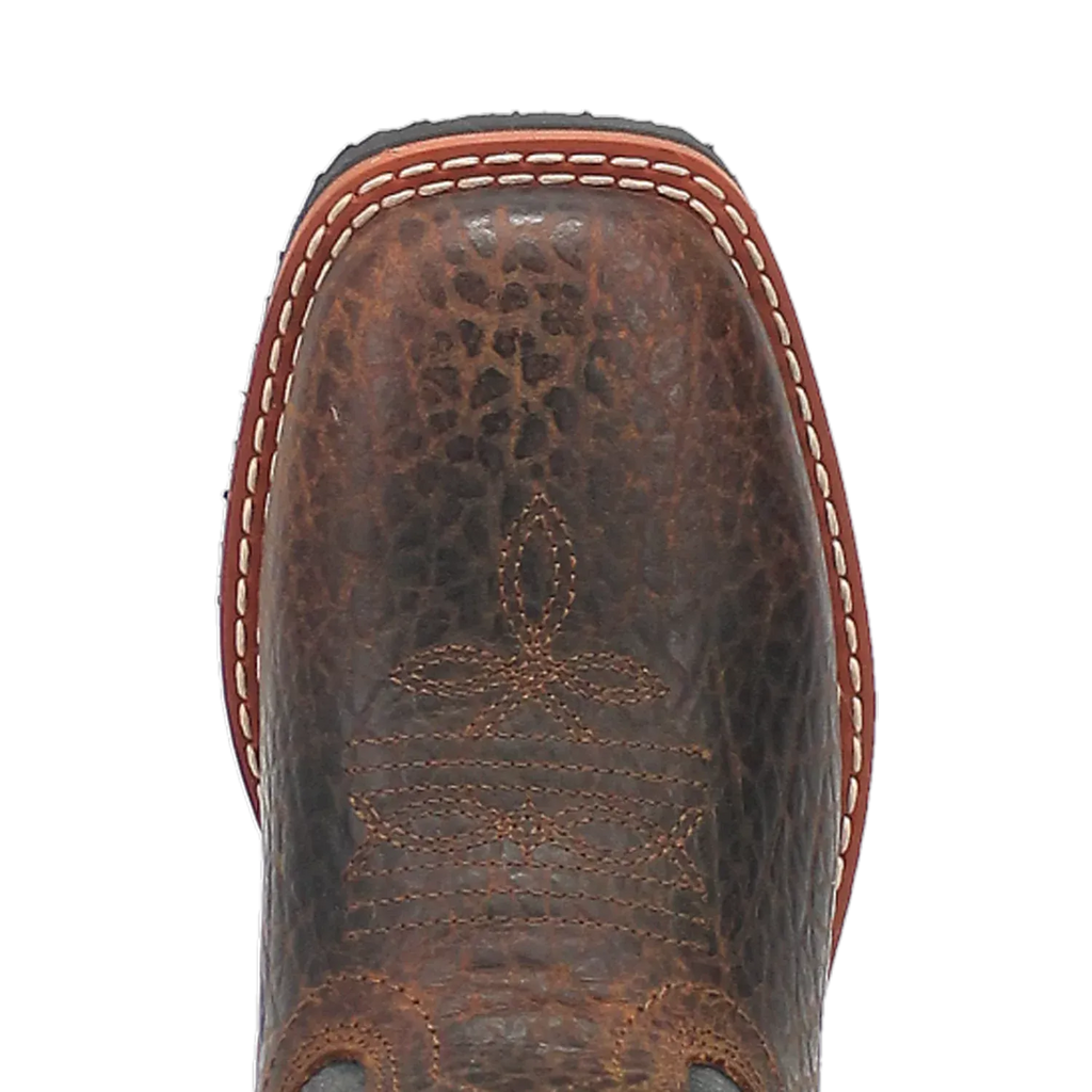 Dan Post Creek (Dark Navy/Brown) - Little Kid's/Big Kid's Leather Cowboy Boots